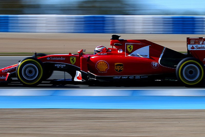 Ferrari: a Barcellona comincia a girare Raikkonen