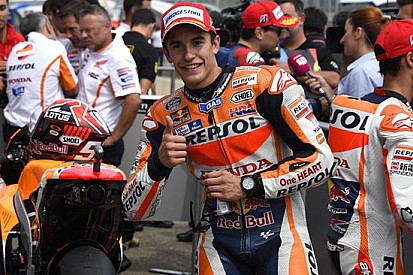 Marquez: "L'ultima curva? Spero di essere davanti..."