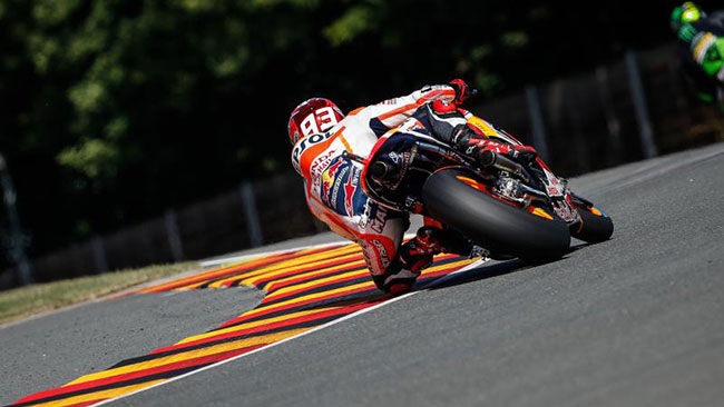 Sachsenring, Libere 4: Marquez prenota la pole