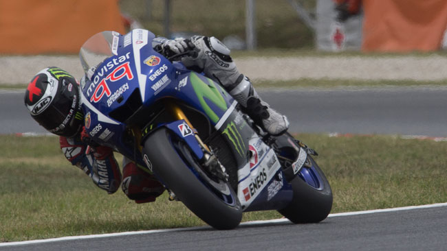 Jorge Lorenzo non sale sul podio ad Assen dal 2010