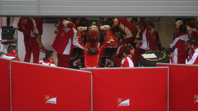 Red Bull Ring, Ore 9: Fuoco nell'abitacolo della Ferrari