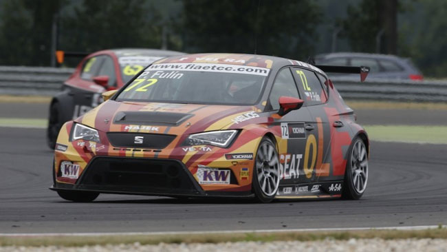 Petr Fulin in pole position allo Slovakiaring
