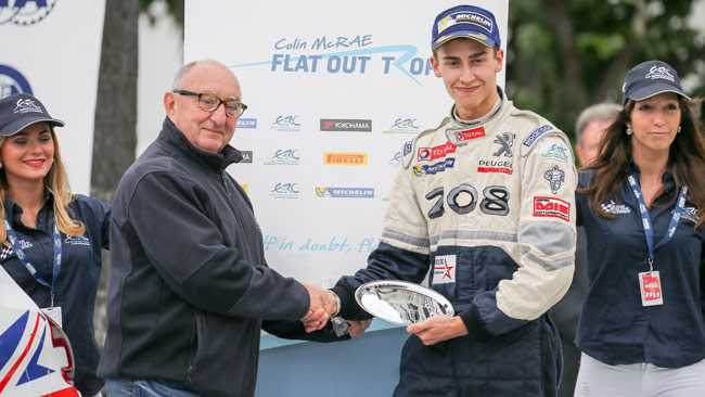 Chris Ingram vince il Colin McRae ERC Flat Out Trophy