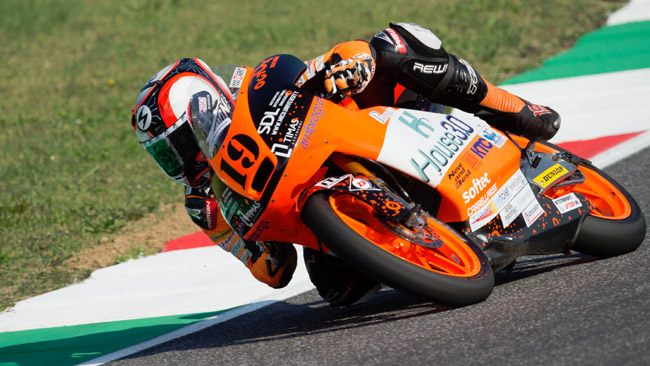 Rimonta incoraggiante per Tonucci al Mugello