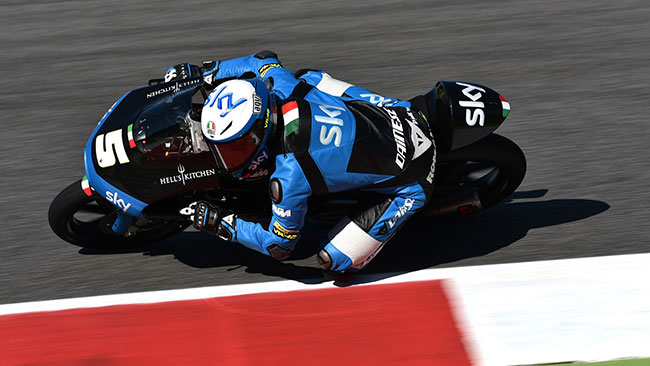 Fenati veloce al Mugello, chattering per Migno