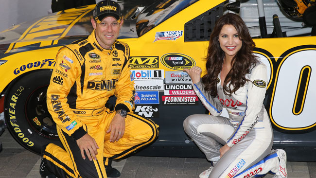 Matt Kenseth in pole position a Charlotte