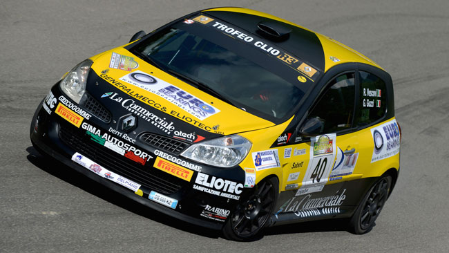 Vescovi campione in anticipo nel Trofeo Clio R3 IRC