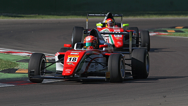 Stroll regola Maisano a Imola!