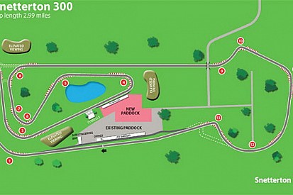 Cambia il circuito britannico di Snetterton