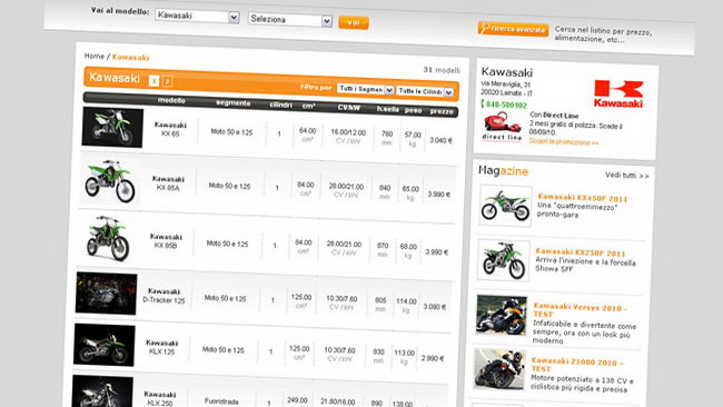 OmniMoto.it lancia il listino del nuovo