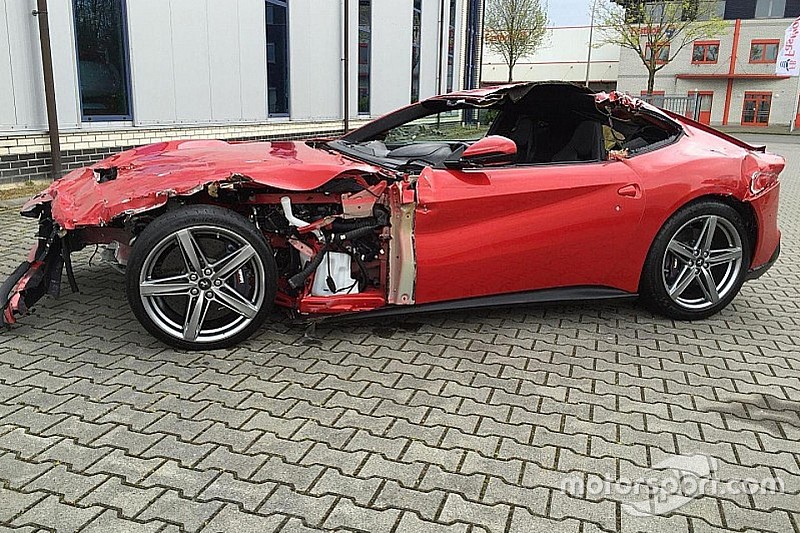 77'000€ pour une Ferrari F12 Berlinetta… détruite!