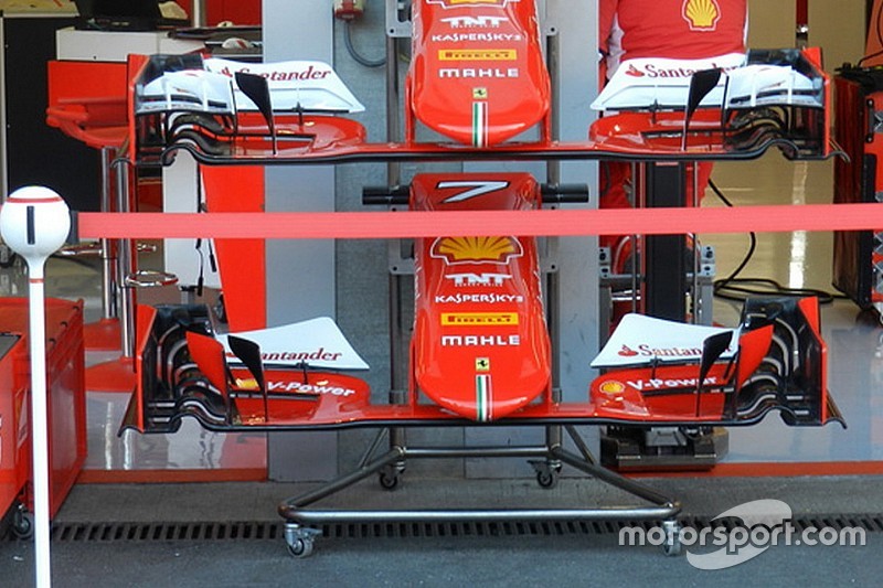 Ferrari: nuova ala anteriore senza gli upper flap
