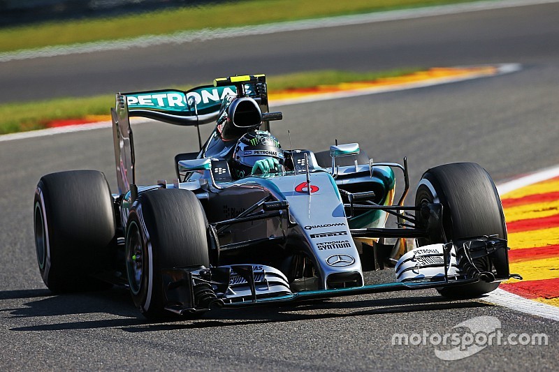 EL2 - Le pneu de Rosberg éclate, la chaleur inquiète Pirelli