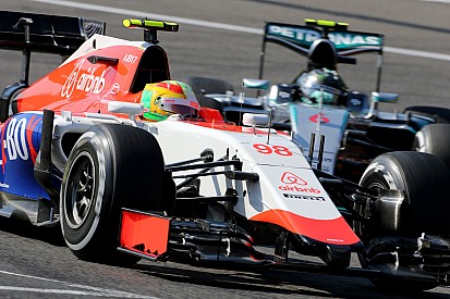 Merhi ve bien terminar delante de Stevens