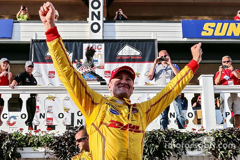 Hunter-Reay vince a Pocono la gara dei
