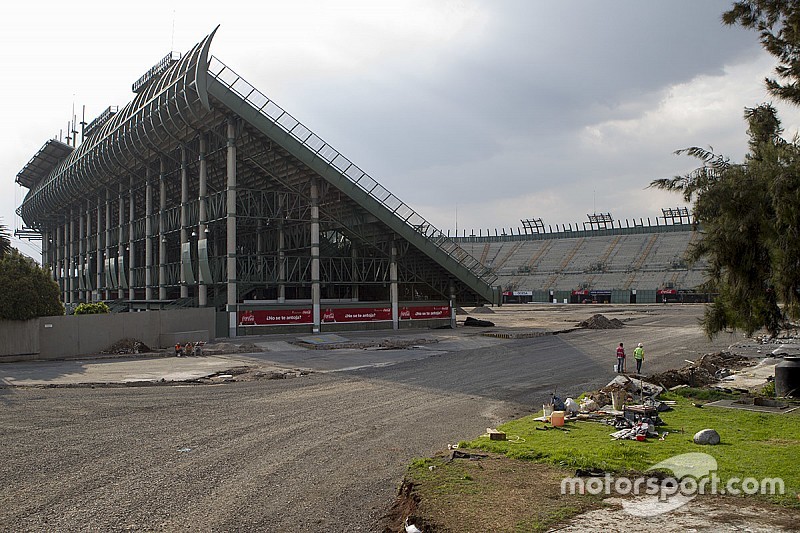 El Autódromo Hermanos Rodríguez listo en octubre