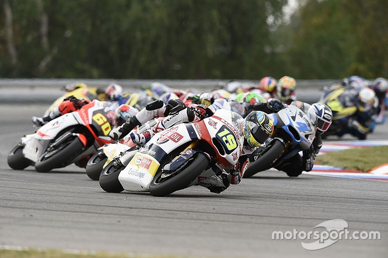 Aegerter a terra: bandiera rossa nella Moto2