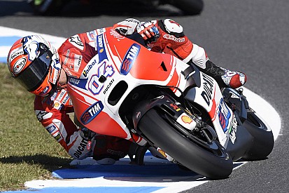 Dovizioso: "La GP15 è un po' più stabile in frenata"