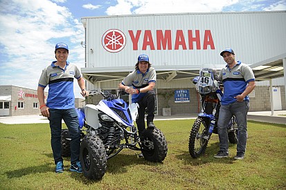 Yamaha presentó su equipo para el Dakar 2016