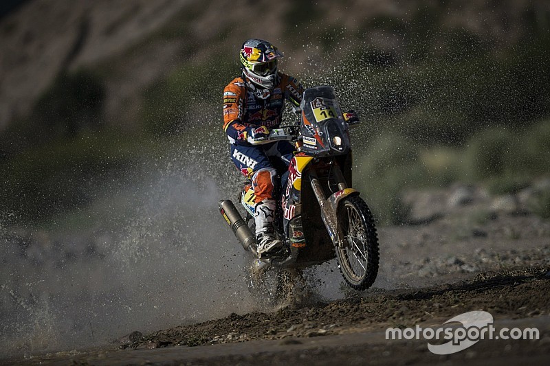 Dakar, frattura a un femore per Matthias Walkner