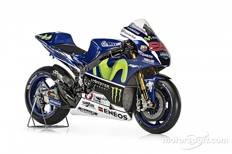 Yamaha apresenta moto de Lorenzo e Rossi para 2016