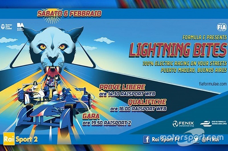 Ecco la programmazione TV dell'ePrix di Buenos Aires