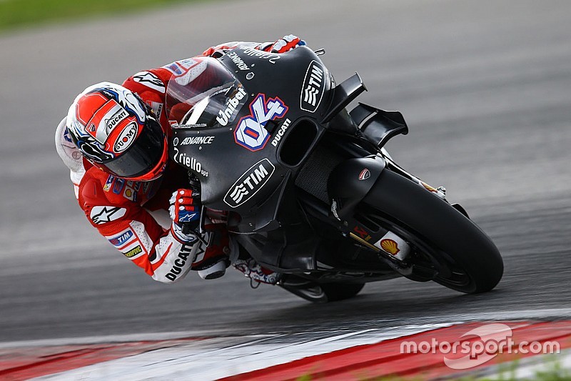La nuova Ducati ha dato sensazioni positive ai piloti