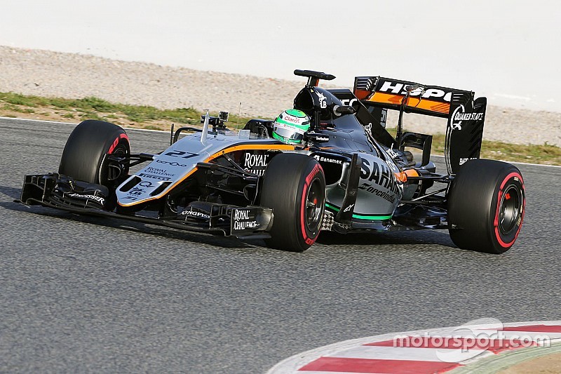 Hülkenberg snelste op derde testdag, Grosjean klokt tweede tijd