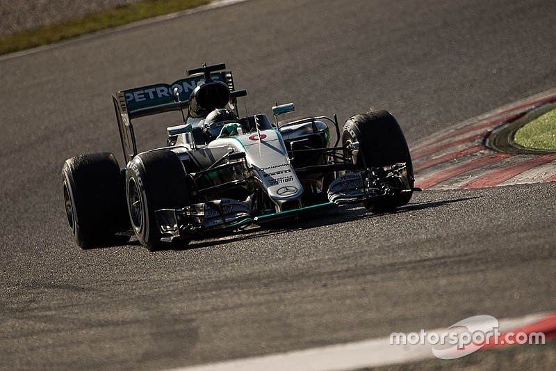 Mercedes niet op zachtste banden tijdens Barcelona-test