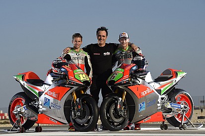 L'Aprilia toglie i veli alla rinnovata RS-GP 2016