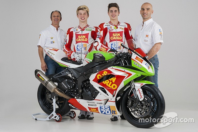 Presentato il San Carlo Team Italia per la FIM Europe Supersport Cup 2016