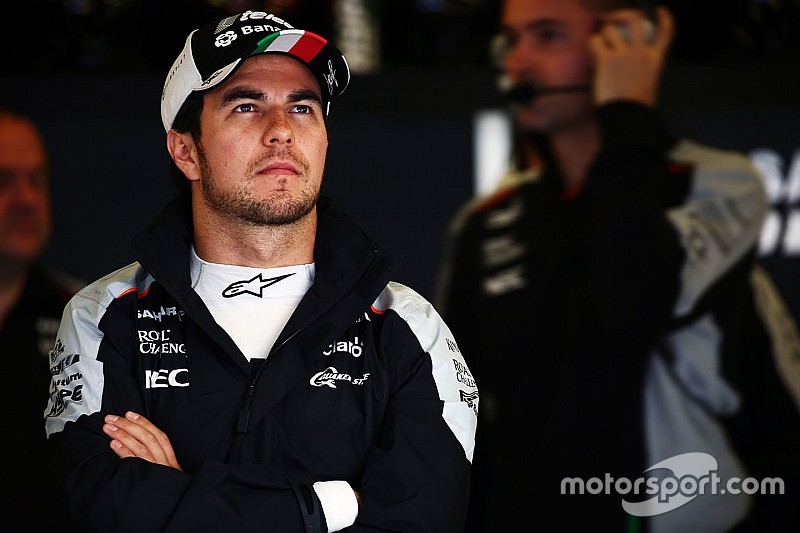 Sergio Pérez, motivado con el rendimiento del Force India