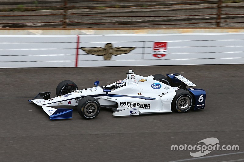 JR Hildebrand alla 500 Miglia di Indianapolis con la Ed Carpenter Racing
