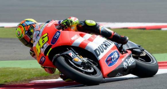 Rossi Ducati GP12'yi Mugello'da test etti