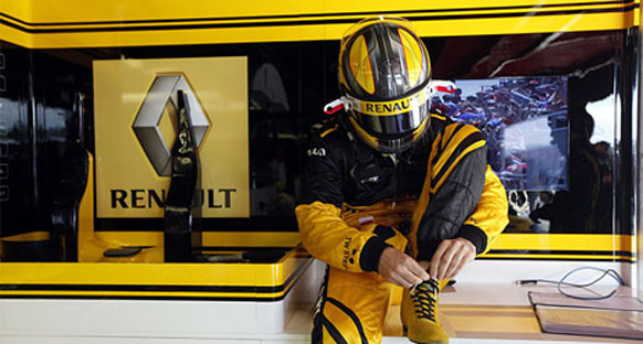 Kubica şaşkın