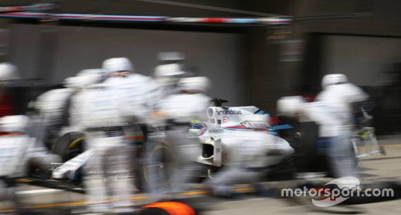 Williams yine pitlerin en hızlısı