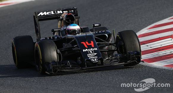 Mclaren'i durdudan ufak bir sorunmuş