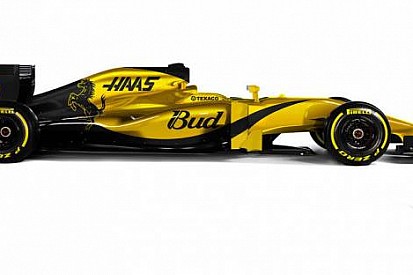 Haas F1 takımının 2016 yılındaki rengi sarı olabilir