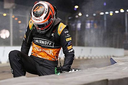 Hulkenberg, Singapur'daki Kaza İçin Massa'dan Özür Diledi