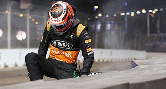 Hulkenberg, Singapur'daki Kaza İçin Massa'dan Özür Diledi