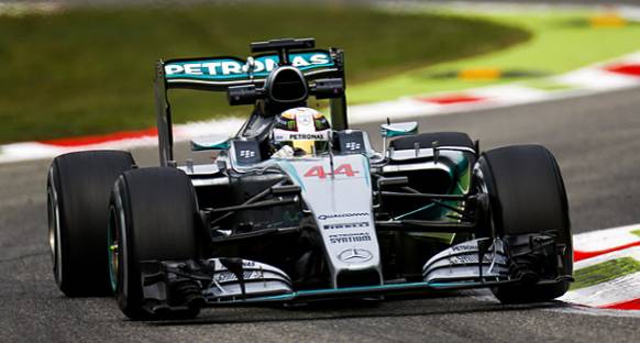 2. Antrenmandaki Düellonun galibi Hamilton
