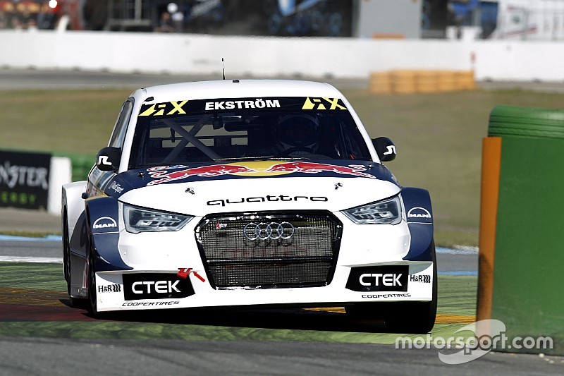 Les Audi EKS au top, Loeb en demi-finale