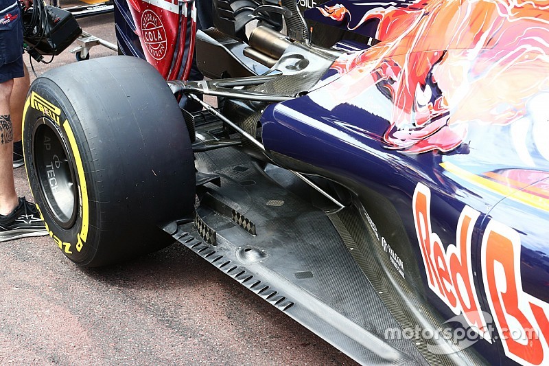 Технический брифинг: днище и заднее крылышко Toro Rosso