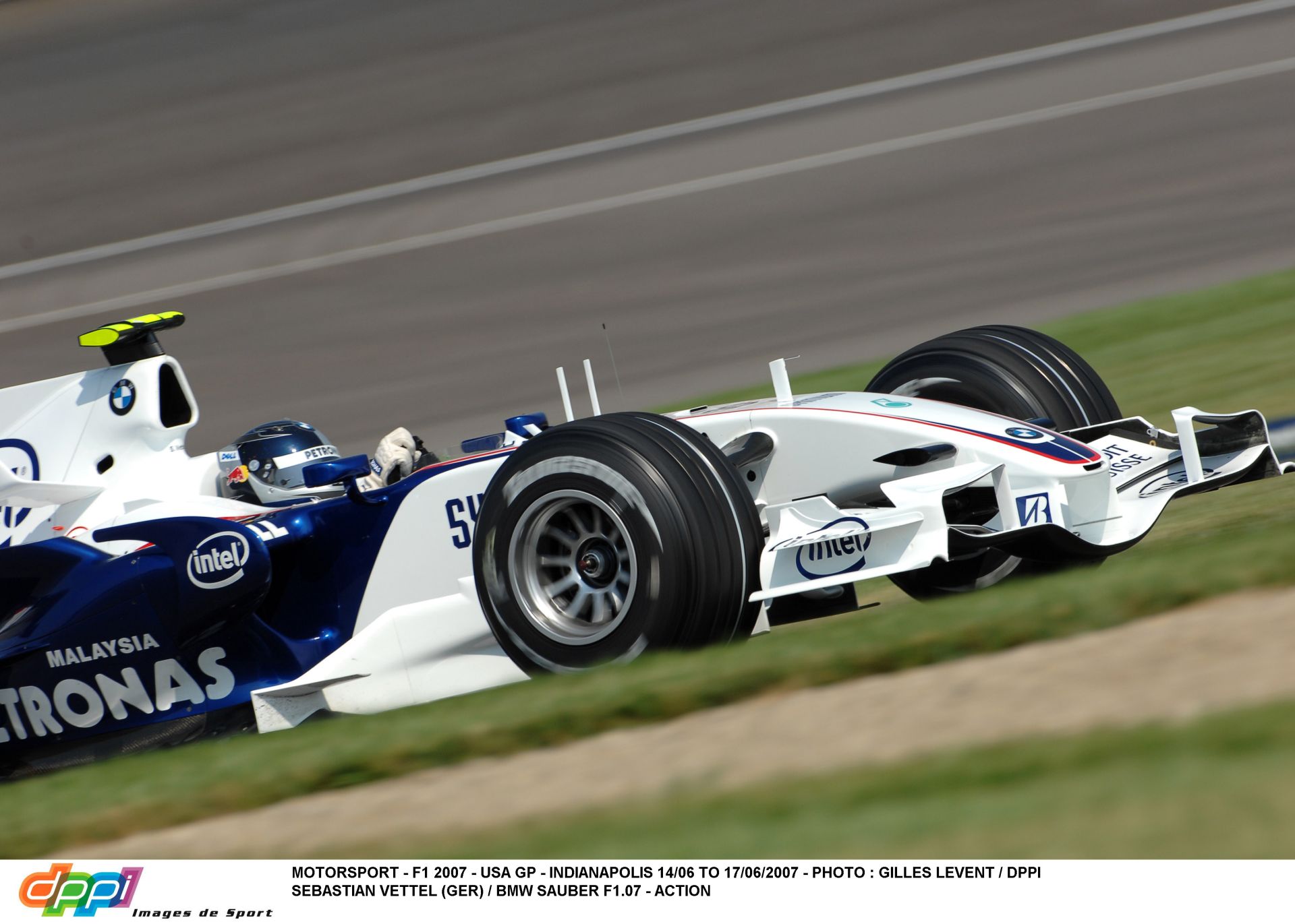 Vettel élete első F1-es időmérő edzése: USA, 2007, BMW