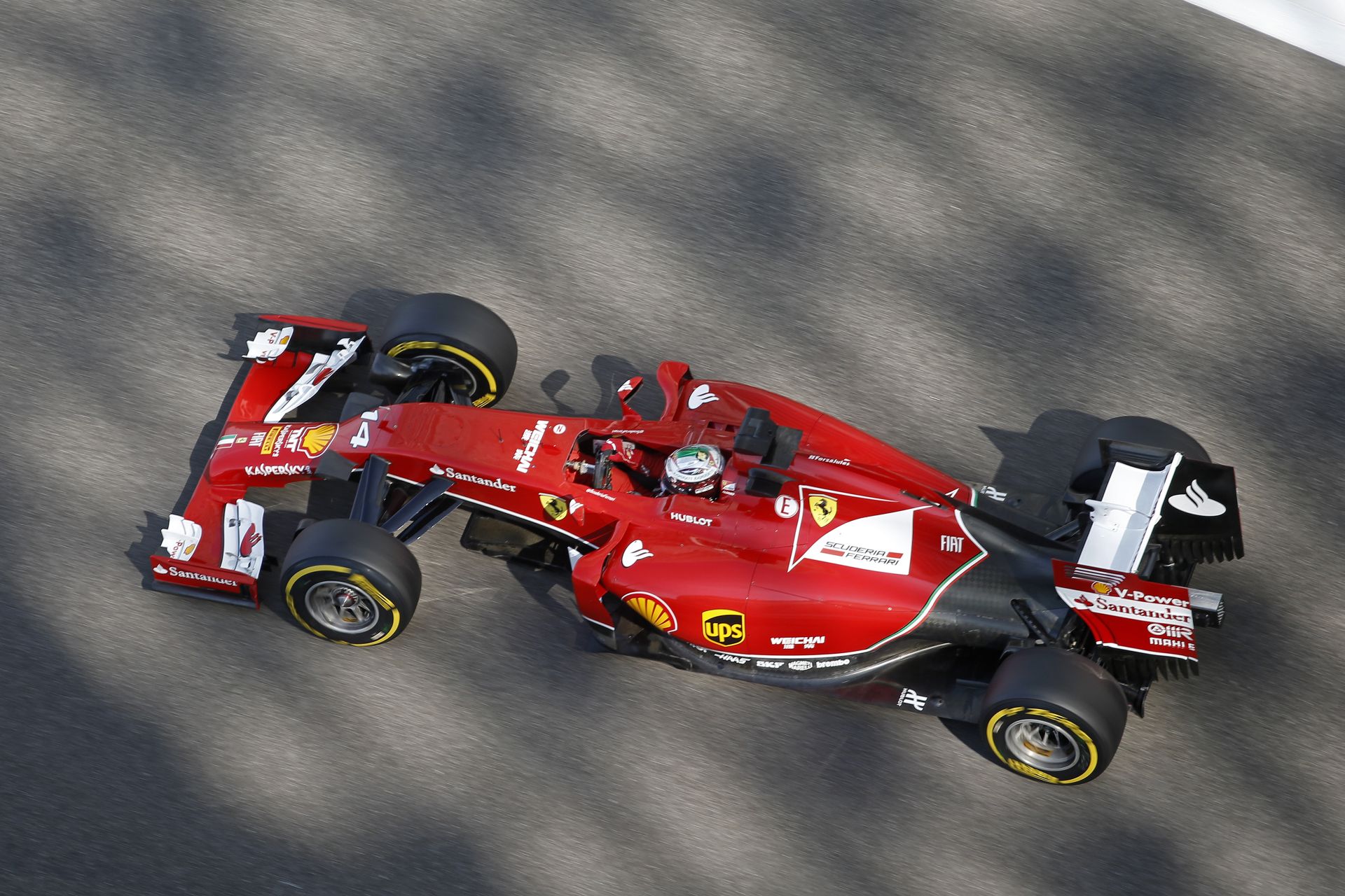 Alonso autókezelése a Ferrarival Abu Dhabiban: Szépen megfogta