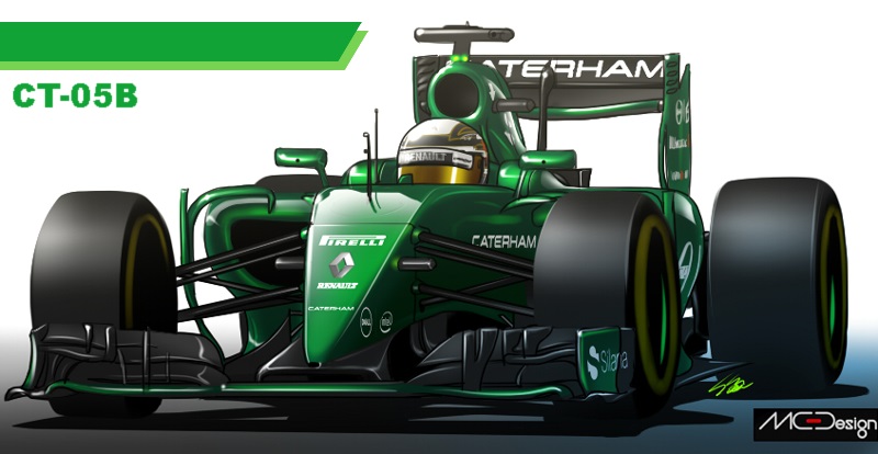 Így nézhetne ki az új orral felszerelt az F1-es Caterham