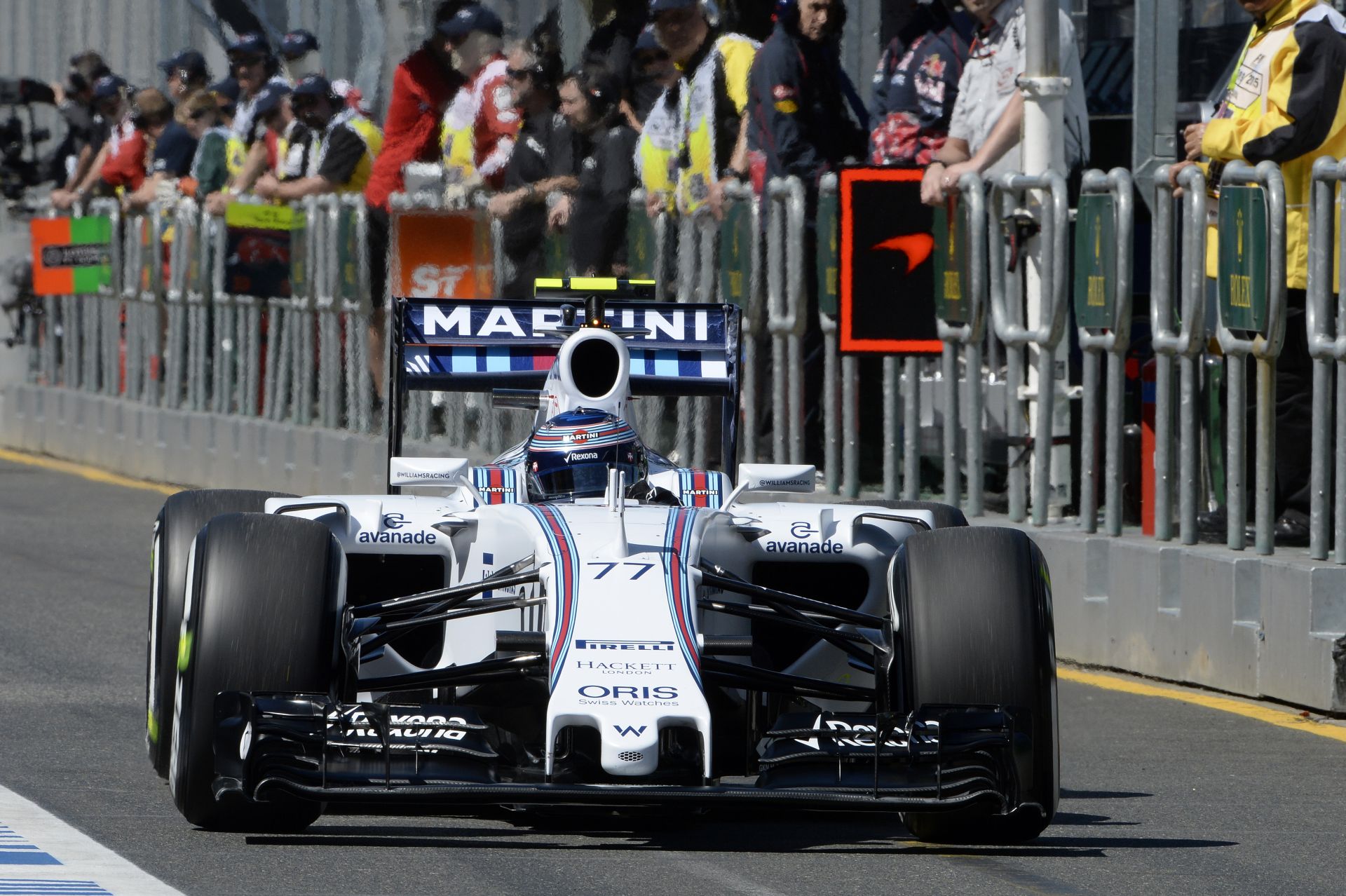 Williams: Vasárnap délben kiderül, hogy Bottas rajthoz állhat, vagy sem