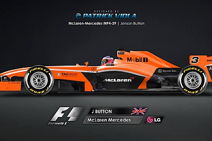 Így nézhet ki a McLaren legújabb festése narancssárga alappal