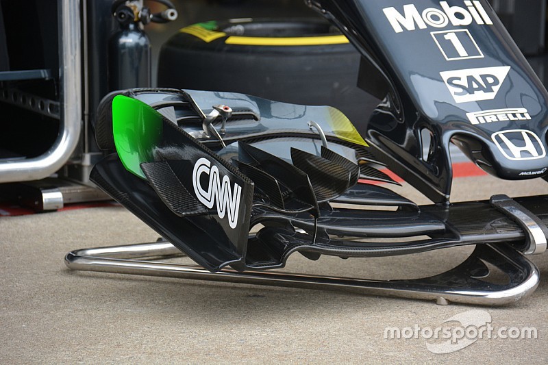 Tech update: McLaren sleutelt opnieuw aan de voorvleugel