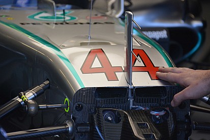 Tech update: Grotere S-duct opening voor Mercedes